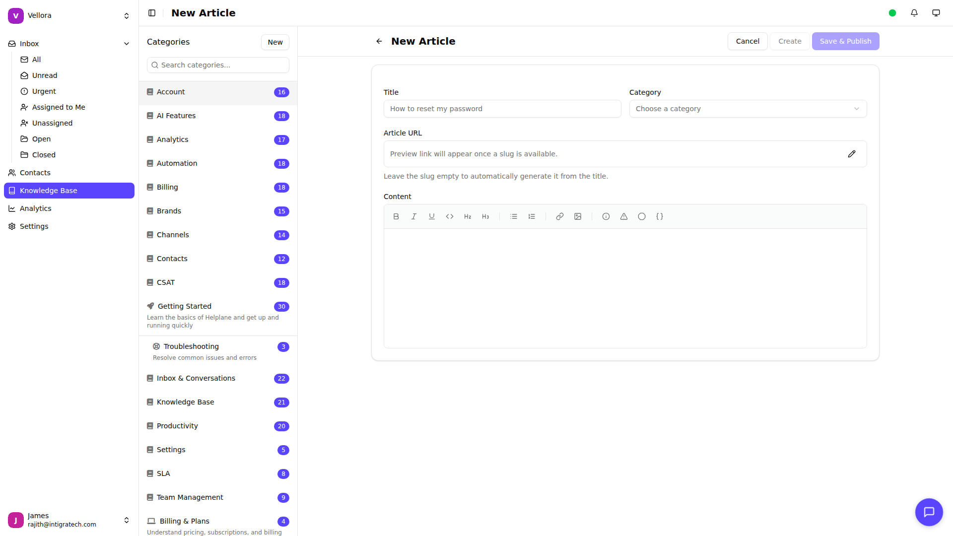Article Editor
